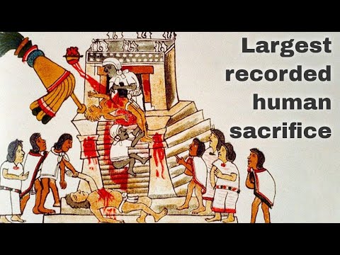 19th December 1487: Largest recorded human sacrifices at the Sixth Great Temple of Tenochtitlan