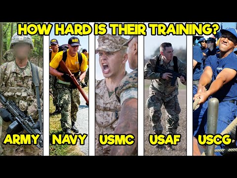 How HARD is Every U.S. Military Officer Candidate School?