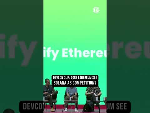 Devcon Clip: Does Ethereum See Solana as Competition?