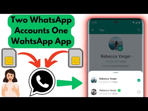 How to USE Two WhatsApp Accounts in One WhatsApp App | How to Activate Two Whatsapp in One Phone