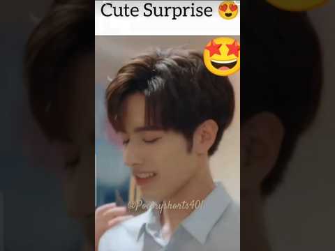 ___cute surprise. ..!!🤩🤩 #ytshorts #kdramas #cdramas #jdramas #koreanlovestory