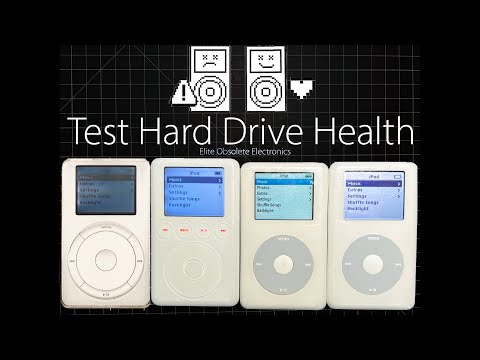 Test Hard Drive Health for Apple iPod Classic 1st 2nd 3rd 4th Generation