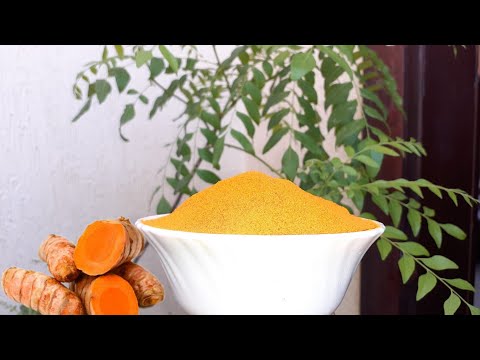 HOW TO PREPARE TURMERIC IN HOME/HOME MADE TURMERIC/ఇంట్లోనే ఈజీగా పసుపు తయారుచేసుకోవడం ఎలా?