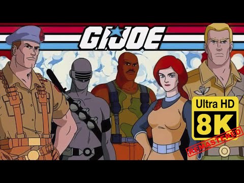 G.I. Joe - Revenge of Cobra intro 8k (Remastered with Neural Network AI)