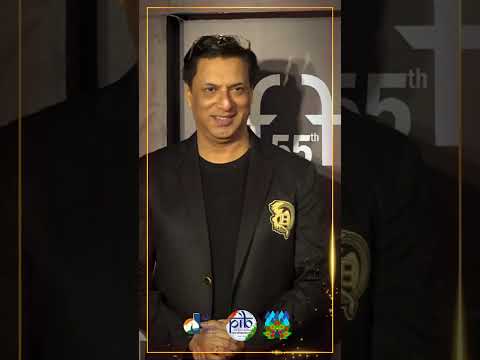 Renowned Filmmaker Madhur Bhandarkar walks the red carpet at the 55th #IFFI