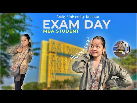 A DAY IN THE LIFE OF AN AMITY UNIVERSITY MBA STUDENT | #exam | Mansi Gupta | MG443