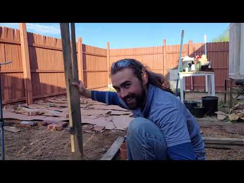 Upcycle pallet boards into garden bed!