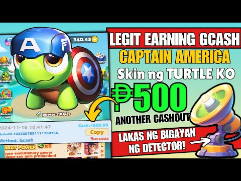 GEM DETECTOR=₱500 FREE GCASH RECEIVED||JEWEL TURTLE SKIN UPDATE|LIVE CASHOUT+GIVEAWAY#earningapp