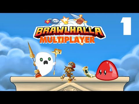 Brawlhalla! (Part 1) -Multiplayer- With RedGooGammar