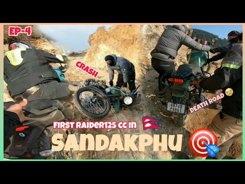 Finally Sandakphu Pohch Gaya || First Indian TVs raider 125cc in Sandakphu 🇳🇵|| DEATH RODE 😭 | Ep-4