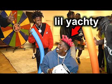 POOL NOODLE GAME WITH LIL YACHTY