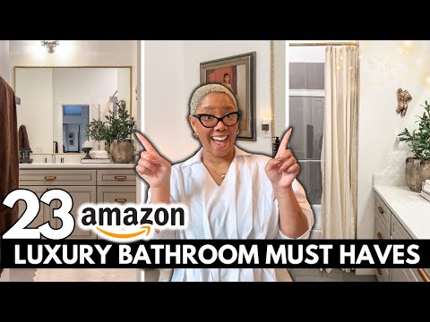 23 Amazon Bathroom Essentials That Look And Feel Luxurious Under $100!