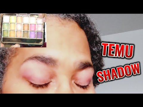 GRWM | Temu Eyeshadow Palette | #temufinds