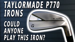 Taylormade P770 Irons DON'T DISMISS THIS IRON