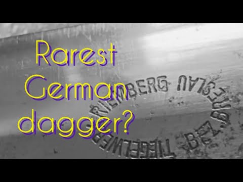 Rarest WWII German Dagger Maker Mark?  SA Daggers of WWII And a Look at the McSAAR List Of Rare SAs