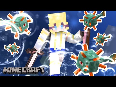 【#minecraft  | #じぇみ鯖】まったり雑談しながらガーディアントラップを作るぞ！【#双未るくす】#vtuber