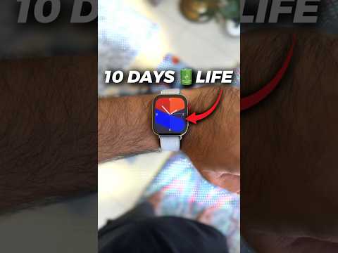 10 Day Battery Life 🤩 Huawei Watch Fit 3 #SHORTS