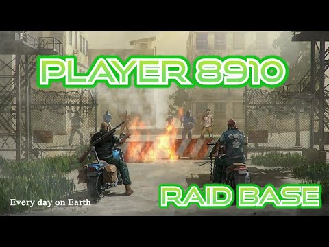 LDOE Player 8910 | Last day on earth | Raid base | 1.17 #Raid8910 #Ldoe8910