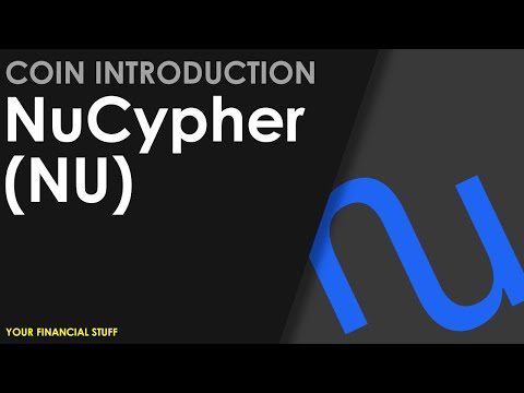 Crypto Coin Introduction - NuCypher - NU