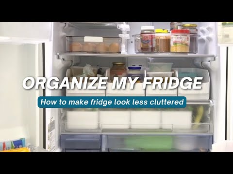 Organizing Fridge To Make It Look Less Cluttered | Singapore Homes