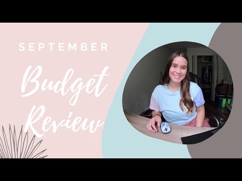 Budget Review | September | Real Numbers | Personal Finance