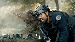 S.W.A.T. | Hondo Fights Off A Criminal While Dodging An Ax