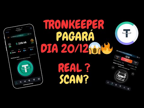 🔥TRONKEEPER PAGARÁ DIA 20/12 REAL O SCAN 🤑😱 #tronkeeper #telegram #airdrop #crypto