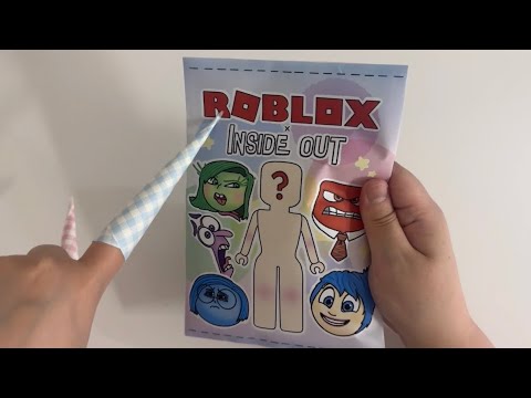 [☁️Paper diy☁️] Roblox Outfits Blindbag✨ASMR | Tutorial 🩵 | Satisfying