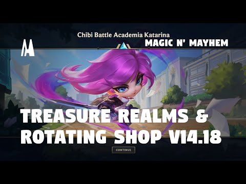 TREASURE REALMS & ROTATING SHOP V14.18 | TFT SET 12