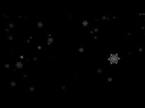 3D Snowflakes | Copyright Free Video Footage