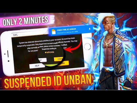 How To Recover Free Fire Suspended Account 🫨🔥| ff suspended id recover 100% | Free Fire Id Unban