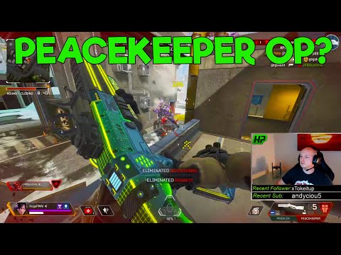 Is the Peacekeeper too good in Apex Legends?