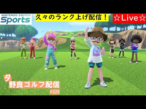 【Nintendo Switch Sports】【スイッチスポーツ】【スイスポ】夕方野良ゴルフ配信！