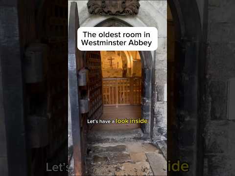 The oldest room in Westminster Abbey! #london #londonhistory