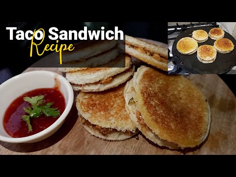 Taco Sandwich Recipes | Chicken Taco Sandwich Easy Recipe Ramzan Special | Iftar Recipes