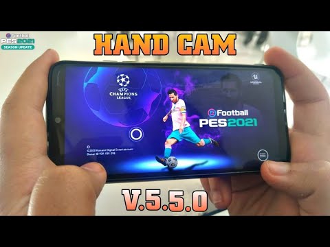 How To Download Best theme of Champions League | Pes 2021 Mobile 5.5.0 Best  Full Hand Cam