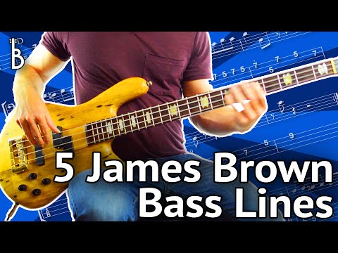 5 James Brown Bass Lines That Will Get You ‘On The ONE’