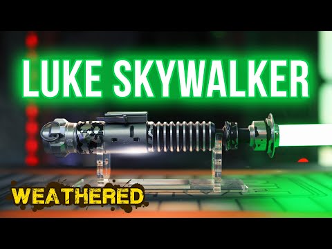 Vader's Sabers Nailed This Weathered Luke Skywalker ROTJ Lightsaber!