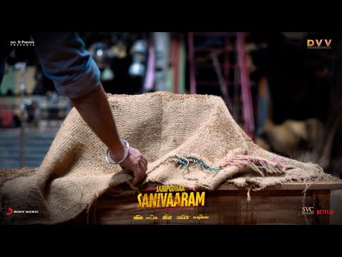 Saripodhaa Sanivaaram First Single Announcement - Nani | Vivek Athreya | Jakes Bejoy | DVV Danayya