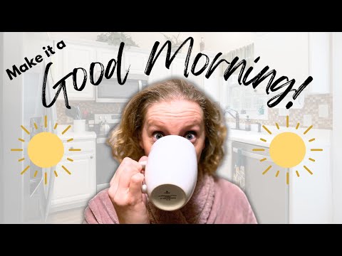 3 Steps to a GREAT MORNING! | Morning Routine Tips | SAHM Morning Routine