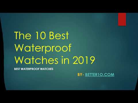 The 10 Best Waterproof Watches in 2019