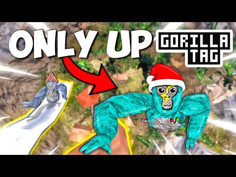 ONLY UP in Gorilla Tag VR! (speedrun)