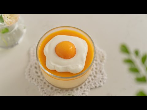 以假乱真的荷包蛋慕斯 'Egg' Mousse