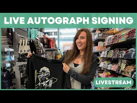 LIVE Autograph Print Signing with Nola Klop - Voice Actor of V from Murder Drones