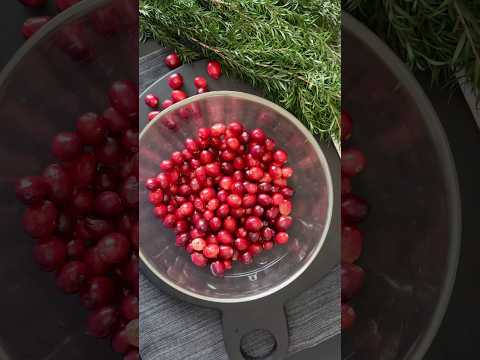 ✨ How to Make Sugared Cranberries in Minutes! 🍒✨