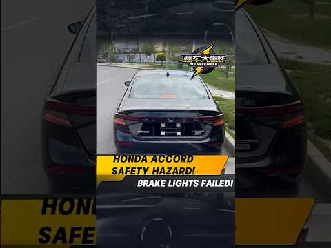 What‘s wrong with Honda Accord‘s brake light？#safetyfirst #dcarstudio  #honda