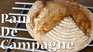 Pain De Campagne (vegan) ☆ 天然酵母でカンパーニュ