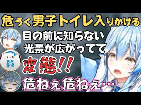 ラミィちゃんがカードショップやりながら雑談したら、マリン船長の話や男子トイレの話が面白すぎたw【雪花ラミィ 切り抜き／ホロライブ】