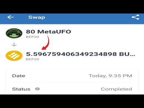 How to sell metaufo | MetaUfo 4th Swapping Completed😂😂 | No need unlock #cryptodad #metaufo