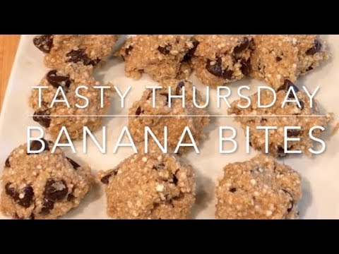 No-bake banana energy bites - a Tasty Thursday video